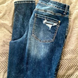 Size 16 high rise ever flex Maurices jeans